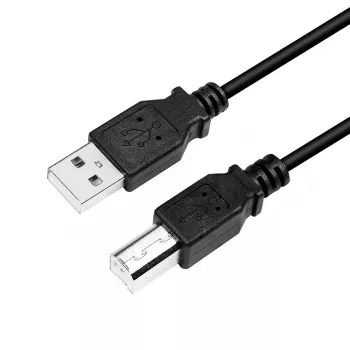 Cavo USB LogiLink CU0008B 3m USB A a USB B nero