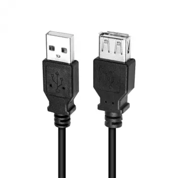 Cavo USB LogiLink CU0012B 5m USB 2.0 A a A nero