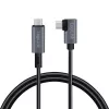 Cavo USB LogiLink CU0183 2m USB-C nero argento USB 2.0
