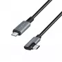 Cavo USB LogiLink CU0183 2m USB-C nero argento USB 2.0