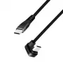 Cavo USB LogiLink CU0191 USB 2.0 2 m USB C nero