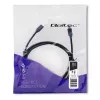 Qoltec 52352 cavo da USB-C a USB-C, USB 3.1, 5 Gbit/s, 2,5 m, nero