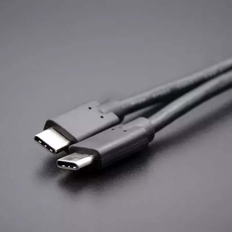 Qoltec 52352 cavo da USB-C a USB-C, USB 3.1, 5 Gbit/s, 2,5 m, nero