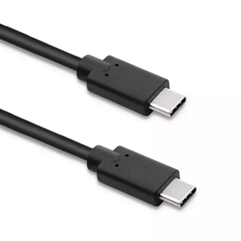 Qoltec 52352 cavo da USB-C a USB-C, USB 3.1, 5 Gbit/s, 2,5 m, nero