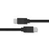 Qoltec 52352 cavo da USB-C a USB-C, USB 3.1, 5 Gbit/s, 2,5 m, nero