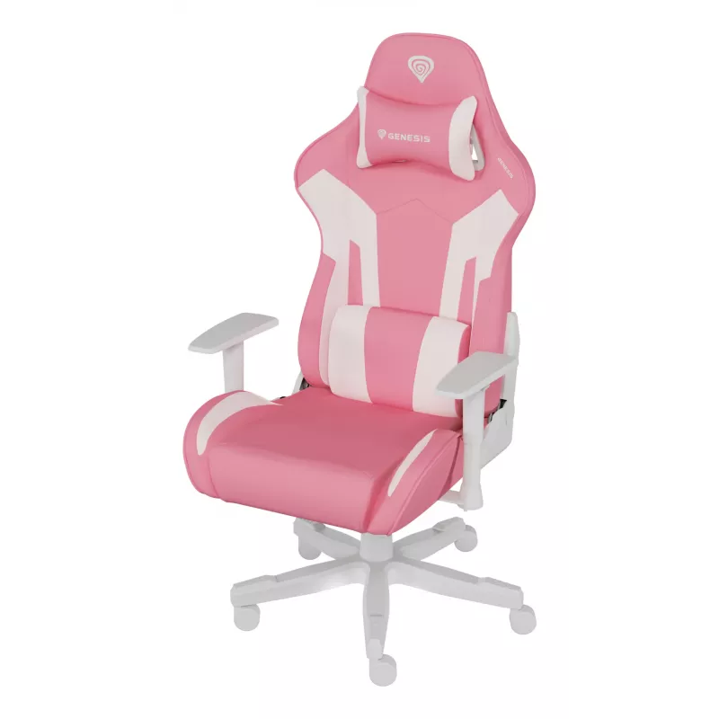 Sedia gaming PC GENESIS Nitro 710 Air filled seat bianco 150 kg