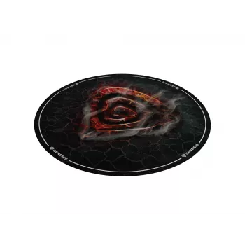 Tappetino per sedia GENESIS Tellur 400 Round Lava multicolore tessuto gomma