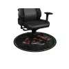 Tappetino per sedia GENESIS Tellur 400 Round Lava multicolore tessuto gomma
