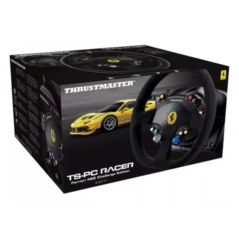 Thrustmaster TS-PC Racer Ferrari 488 Challenge Edition nero USB 2.0 volante analogico / digitale