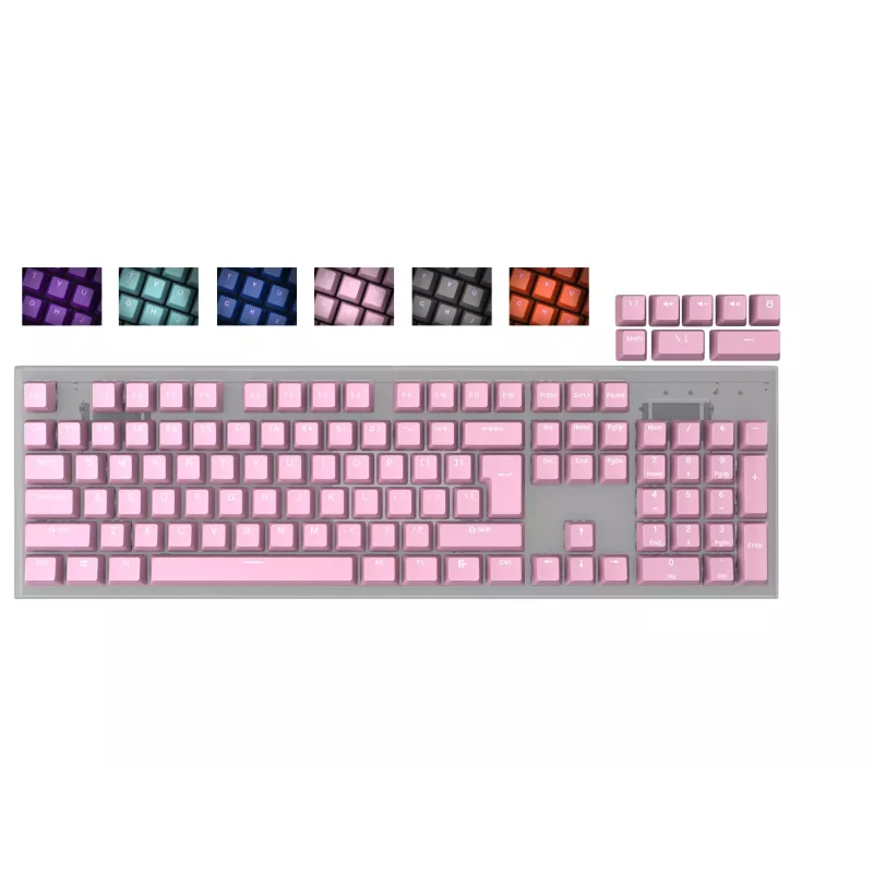 Copritasti GENESIS LEAD 300 universale ABS rosa 122g