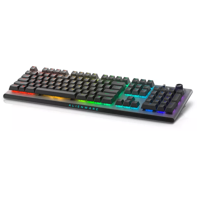 Tastiera Alienware Tri-Mode AW920K gaming USB + RF wireless + Bluetooth grigio