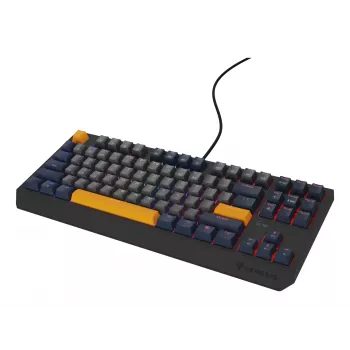 Tastiera GENESIS Thor 230 TKL gaming USB QWERTY inglese blu