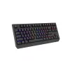 Tastiera gaming meccanica tenkeyless GENESIS Thor 230 TKL — USB, RF wireless, Bluetooth, 87 tasti QWERTY, grigio