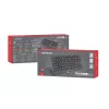 Tastiera gaming meccanica tenkeyless GENESIS Thor 230 TKL — USB, RF wireless, Bluetooth, 87 tasti QWERTY, grigio