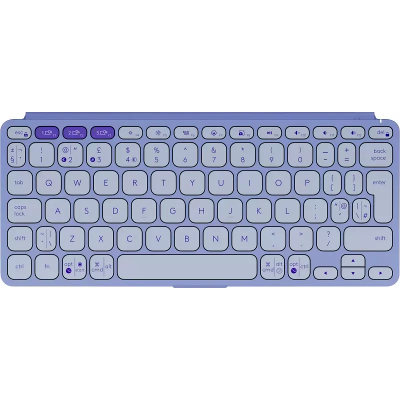 Tastiera Logitech Keys-To-Go 2 universale Bluetooth QWERTY US International lilla