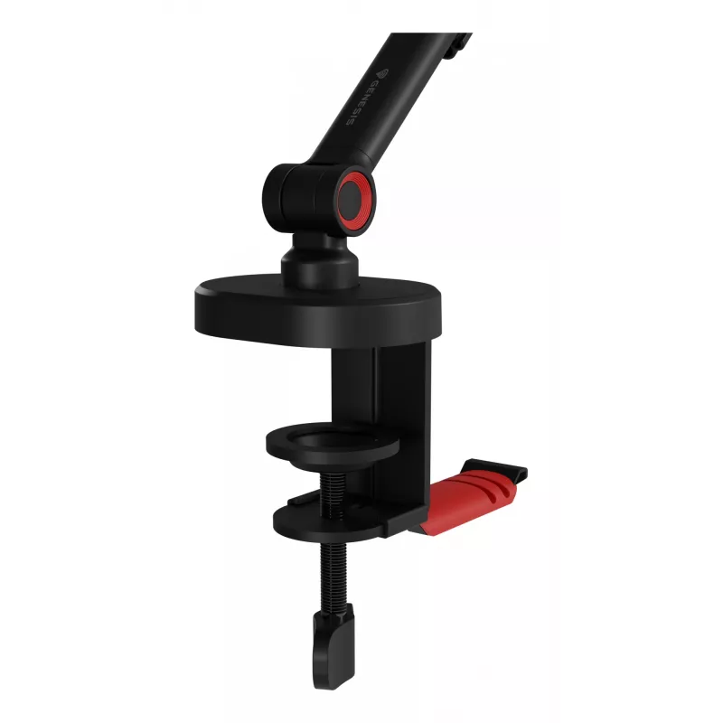 Asta per microfono a boom GENESIS NGM-2156 base da scrivania nero