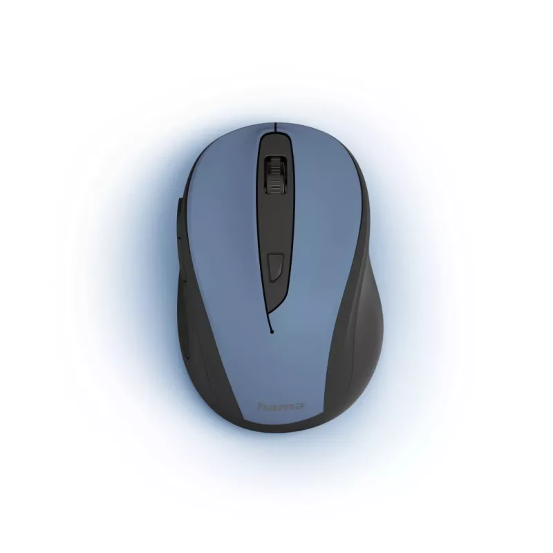 Hama MW-400 V2 mouse senza fili, 6 pulsanti, denim