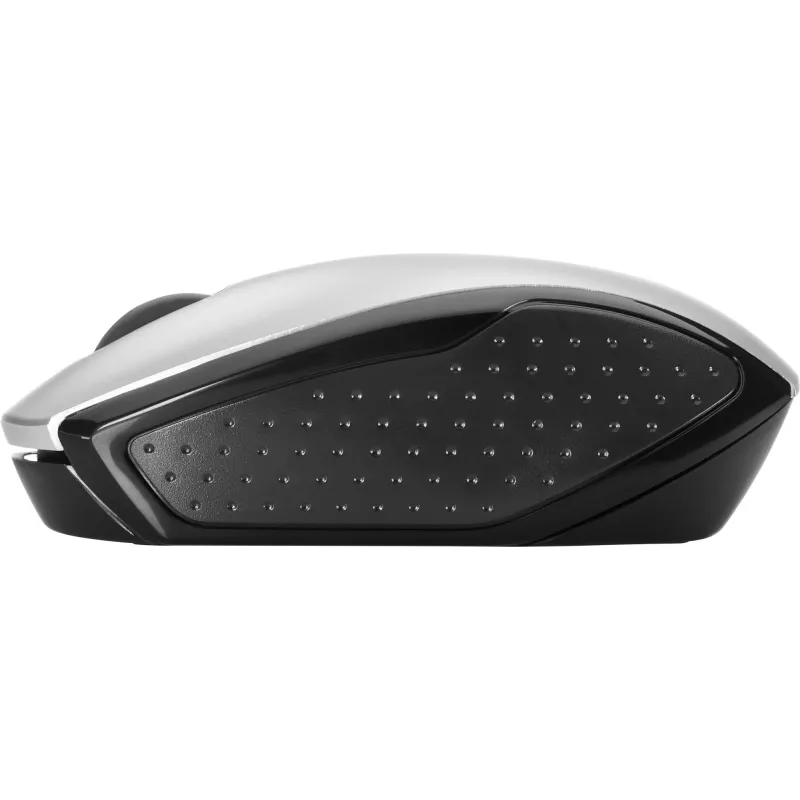 Mouse wireless HP 200 (Pike Silver), ambidestro, ottico, RF Wireless, 1000 DPI, argento