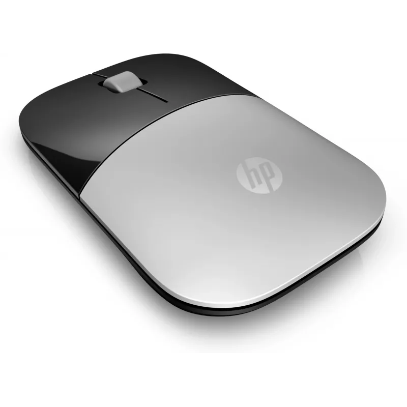 Mouse wireless HP Z3700 argento, ambidestro, ottico, RF Wireless, 1200 DPI, argento
