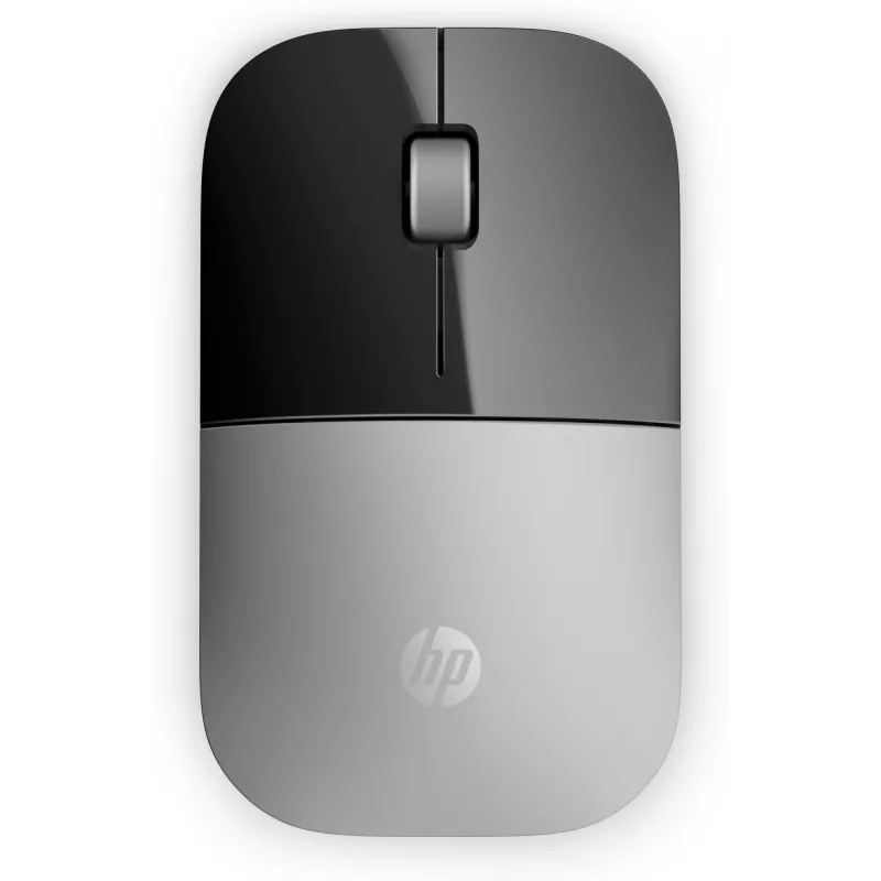 Mouse wireless HP Z3700 argento, ambidestro, ottico, RF Wireless, 1200 DPI, argento
