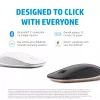 Mouse Bluetooth HP 410 sottile argento, ambidestro, Bluetooth, 2000 dpi, argento