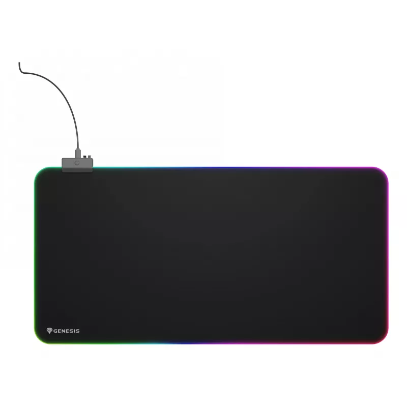 Tappetino per mouse gaming GENESIS Boron 500 XXL RGB nero