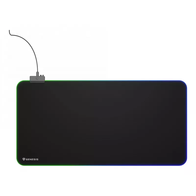 Tappetino per mouse gaming GENESIS Boron 500 XXL RGB nero