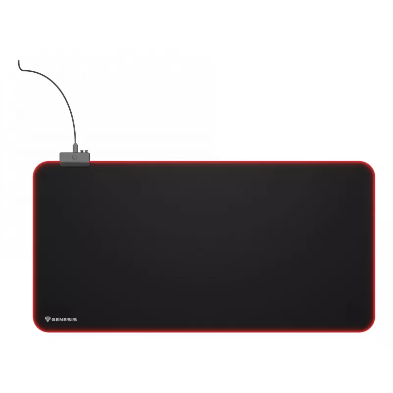 Tappetino per mouse gaming GENESIS Boron 500 XXL RGB nero