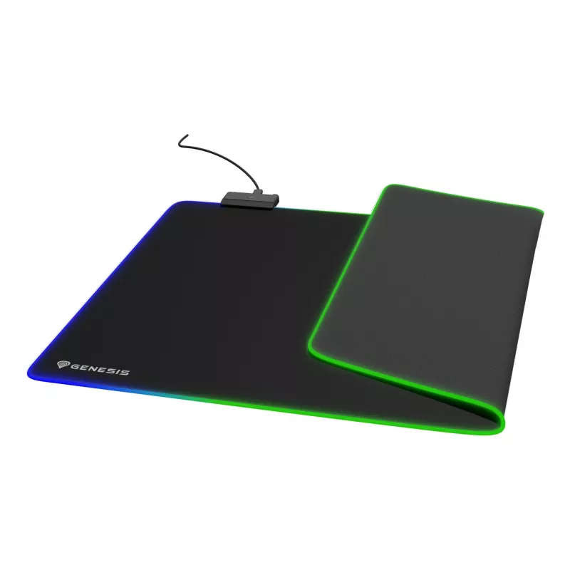 Tappetino per mouse gaming GENESIS Boron 500 XXL RGB nero