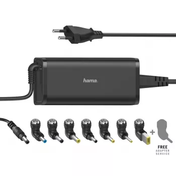 Hama 00200003 caricabatterie per dispositivi mobili laptop nero AC per interni