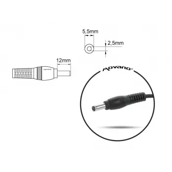 Alimentatore MITSU 19 V 3,42 A modello ZM/LIT19342 per laptop compatibili