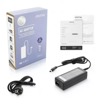 Alimentatore MITSU 19 V 3,42 A modello ZM/LIT19342 per laptop compatibili
