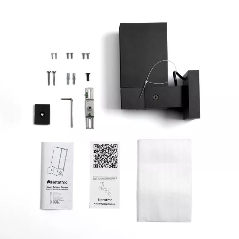 Telecamera di videosorveglianza IP Netatmo Presence Box esterni 1920 x 1080 Pixel a parete