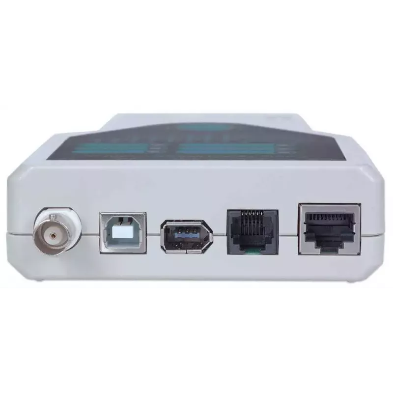 Tester per cavi Intellinet 5-in-1, testa 5 comuni cavi di rete RJ45 e per computer