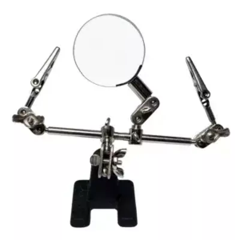 Lente d'ingrandimento LogiLink WZ0034 nero acciaio inox