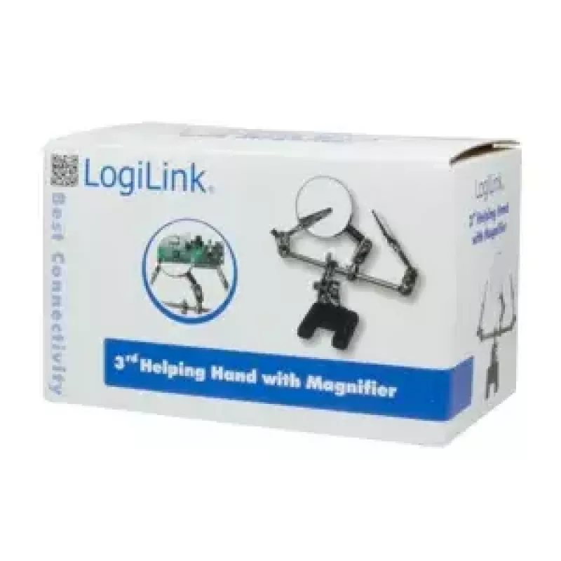 Lente d'ingrandimento LogiLink WZ0034 nero acciaio inox