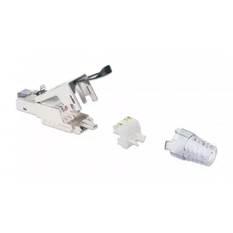 Connettore modulare RJ45 field termination Intellinet Cat6a 10G