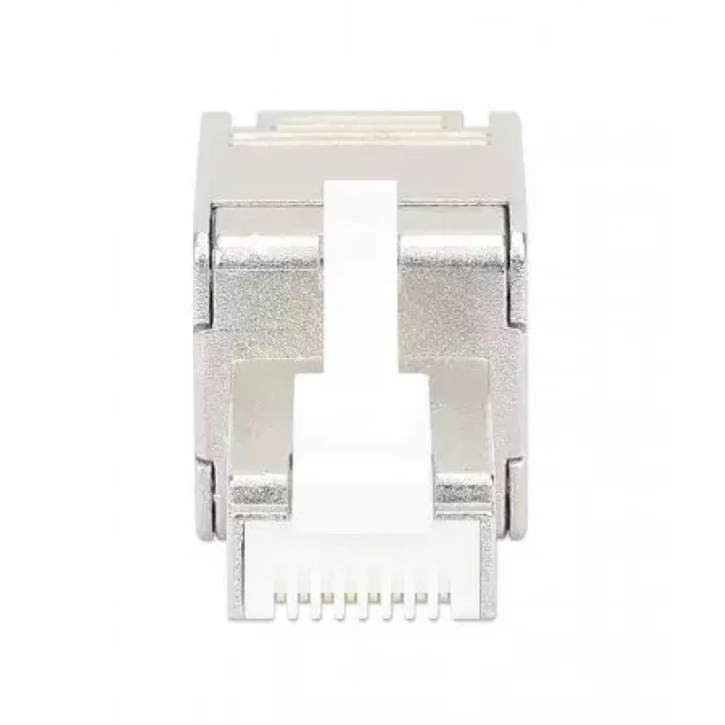 Connettore modulare RJ45 schermato senza attrezzi Intellinet Cat6a 10G STP con contatti placcati oro