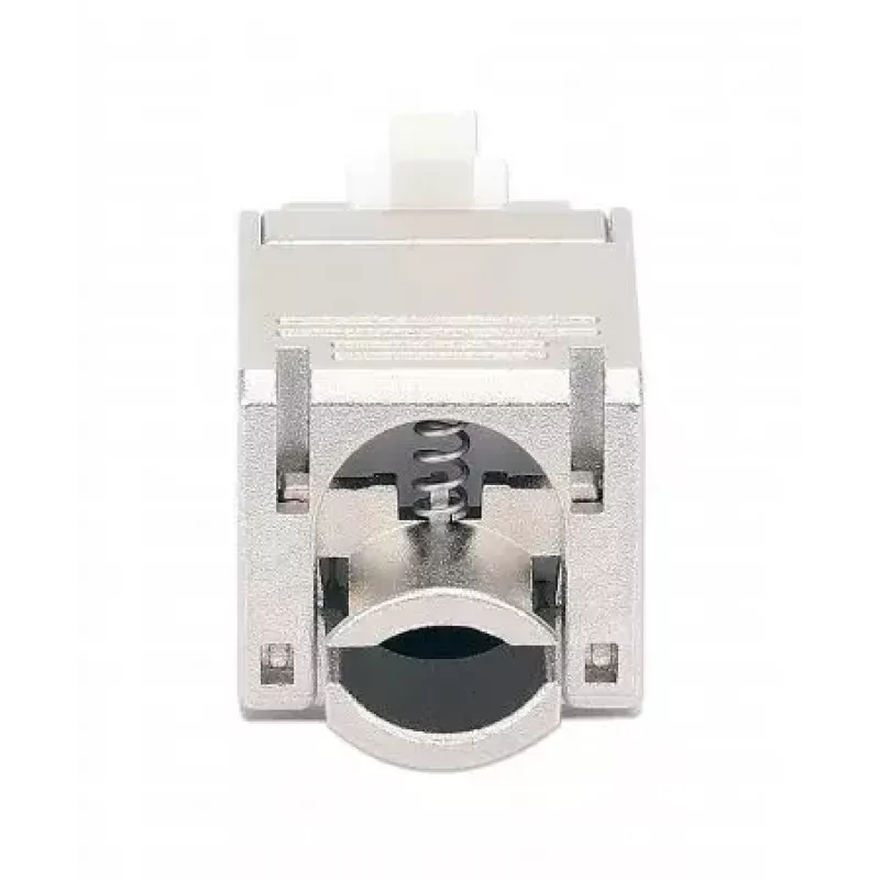 Connettore modulare RJ45 schermato senza attrezzi Intellinet Cat6a 10G STP con contatti placcati oro