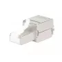 Connettore modulare RJ45 schermato senza attrezzi Intellinet Cat6a 10G STP con contatti placcati oro