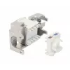 Keystone jack RJ-45 schermato senza attrezzi Intellinet Cat8.1 40G argento