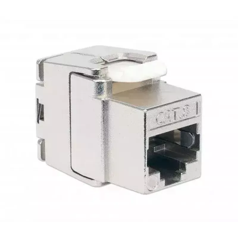 Keystone jack RJ-45 schermato senza attrezzi Intellinet Cat8.1 40G argento