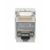Keystone jack RJ-45 schermato senza attrezzi Intellinet Cat8.1 40G argento