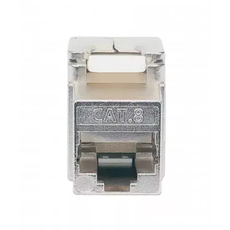 Keystone jack RJ-45 schermato senza attrezzi Intellinet Cat8.1 40G argento