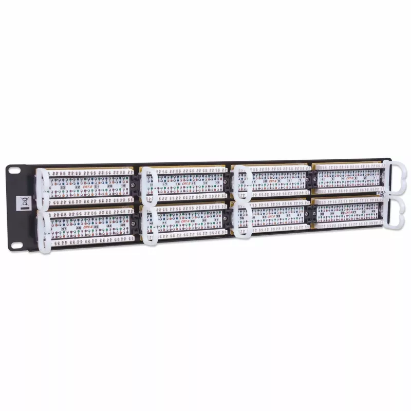 Patch panel Intellinet, Cat6, UTP, 48 porte, 2U, nero