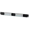 Patch panel Techly UTP 16 porte RJ45 Cat.6 I-PP 16-RU-C6T