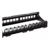 Patch panel modulare Techly 24 posti UTP con moduli estraibili 1HE nero