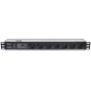 Ciabatta rack Intellinet 19 pollici 1,5HE 7 prese tipo F