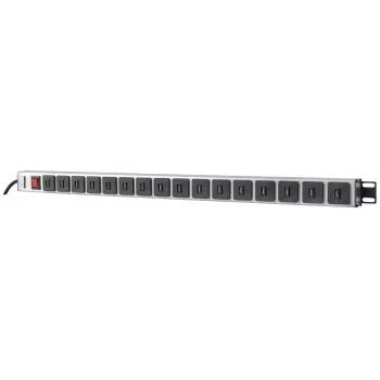 Unità di distribuzione di alimentazione Intellinet montaggio verticale su rack 16 porte USB-A