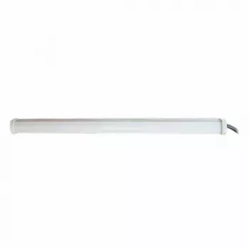 Lampada LED Intellinet per armadi 19 pollici, montaggio orizzontale o verticale, 11 W, cavo di alimentazione 1,8 m, alluminio